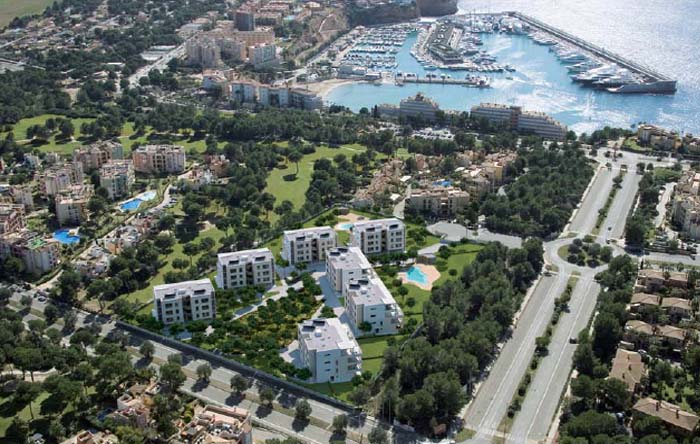 New residential complex, Mallorca, Spain